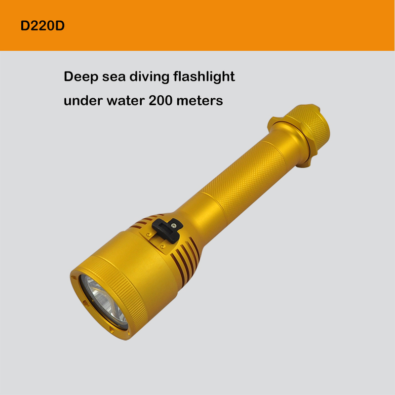 Deep-Sea Diving Flashlight